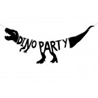 Girlanda urodzinowa baner z dinozaurem dino party